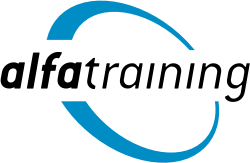 Logo alfatraining, a client of alfaview