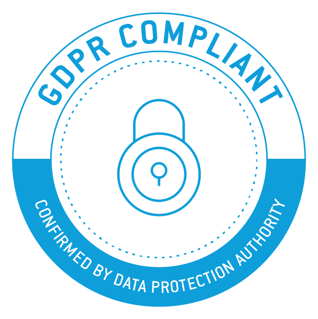 Label: GDPR-compliant - confirmed by data protection authorities