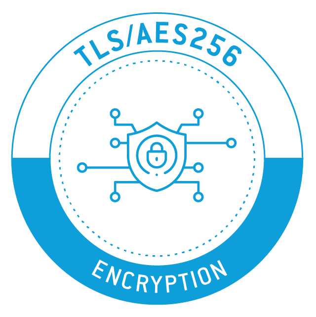Label: TLS/AE256 encryption